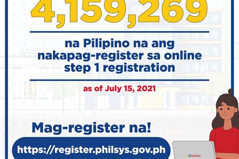 PhilSys Online Step 1 Registration Now at 4 Million Successful .